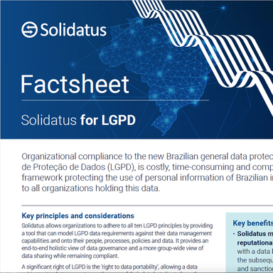 LGPD factsheet