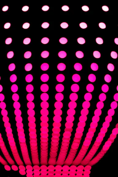 Pink light dots HIGH RES